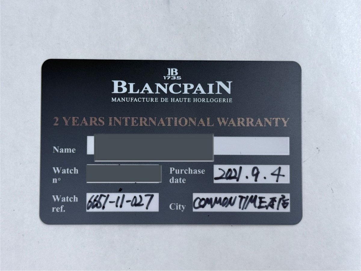 OTHERS/その他 【BLANCPAIN】ヴィルレ ウルトラスリム 6